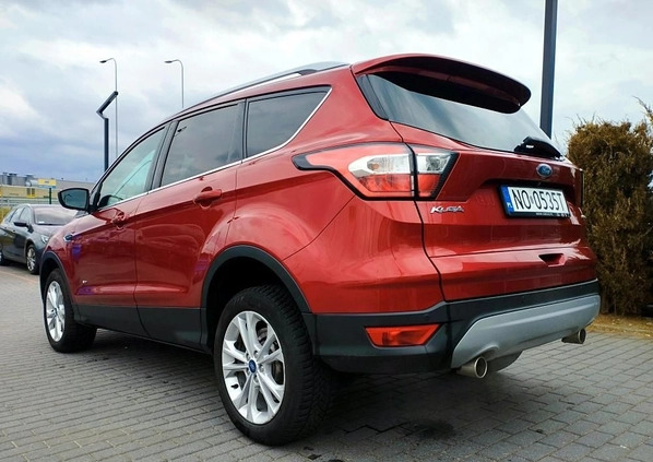 Ford Kuga cena 89900 przebieg: 81458, rok produkcji 2018 z Wojcieszów małe 379